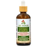 My Herbs Liposomalna Witamina B Complex, krople, 100 ml - miniaturka zdjęcia produktu