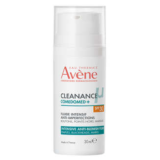 Avene Cleanance ComedoMed+, intensywny fluid przeciw niedoskonałościom, SPF 30, 30 ml - zdjęcie produktu