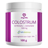 MyVita Colostrum z bananem, proszek, 100 g - miniaturka zdjęcia produktu