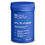 ForMeds Bicaps Zinc 15 chelate, 60 kapsułek - miniaturka zdjęcia produktu