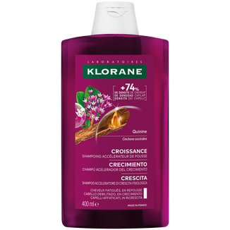 Klorane Wzrost, szampon przyśpieszający wzrost włosów, 400 ml - zdjęcie produktu