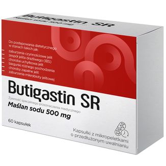 Butigastin SR, 60 kapsułek - zdjęcie produktu