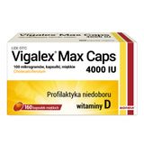Vigalex Max Caps 4000 IU, 160 kapsułek miękkich - miniaturka zdjęcia produktu