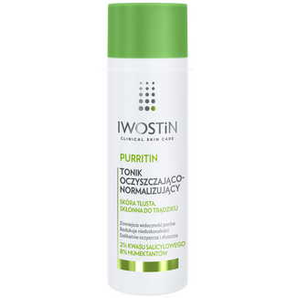 Iwostin Purritin, tonik oczyszczająco-normalizujący, 200 ml - zdjęcie produktu