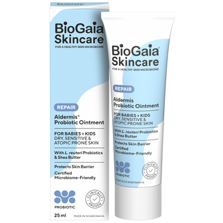 BioGaia Aldermis, maść probiotyczna dla niemowląt i dzieci, 25 ml - zdjęcie produktu