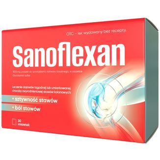 Sanoflexan 1500 mg, proszek doustny, 30 saszetek - zdjęcie produktu