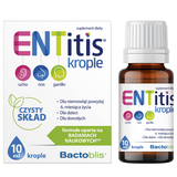 ENTitis krople, dla niemowląt powyżej 6 miesiąca, 10 ml - miniaturka zdjęcia produktu