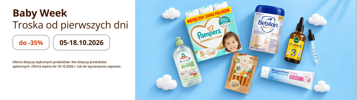 wszystkie produkty baby week