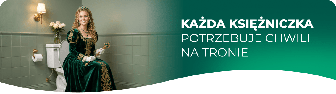 księżniczka potrzebuje chwili na tronie