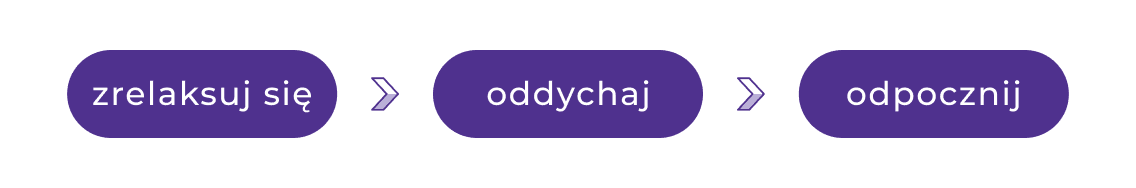 zrelaksuj się oddychaj odpocznij